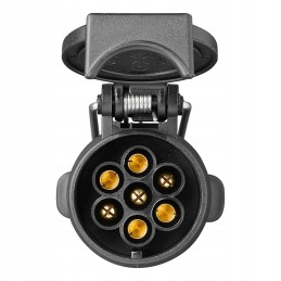 Socket 7 pin trailer hitch proplus hook eye