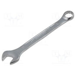 1 pcs x BAHCO - 111M-15 - Wrench, combination spanner, 15mm, Overall len: 185mm, steel