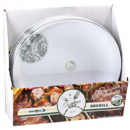 Dinner plate, Brunner bbgrill plates, 31 x 27 cm