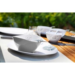Dinner plate, Brunner bbgrill plates, 31 x 27 cm