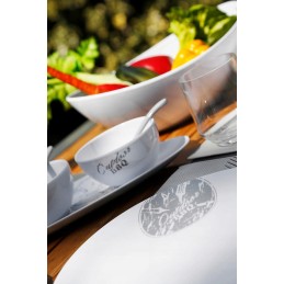 Dinner plate, Brunner bbgrill plates, 31 x 27 cm