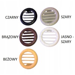 Truma air outlet with gray grille