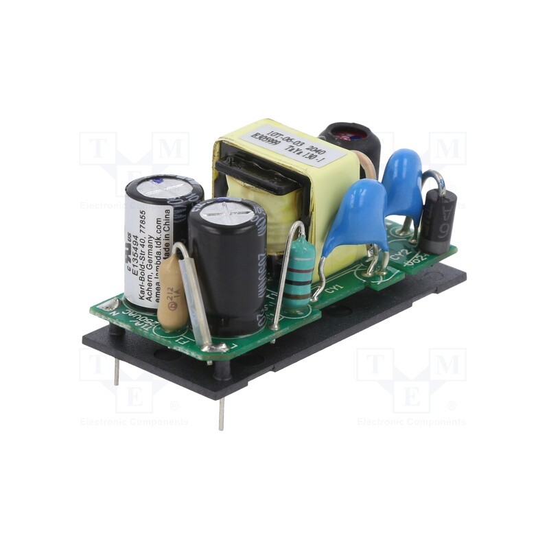 1 pcs x TDK-LAMBDA - KPSB6-9 - Converter: AC/DC, 6W, 90÷264VAC, 9VDC, Iout: 0.67A, 81%, THT, KPSB6