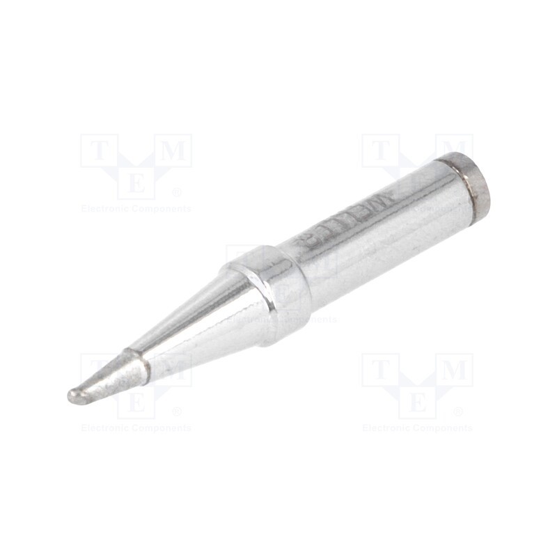 1 pcs x WELLER - 4PTF7-1 - Tip, conical sloped, 1.2mm, 370°C, for soldering iron