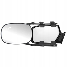 2x additional mirrors for towing a caravan or boat, universal