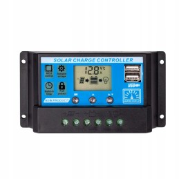Solar charging controller volt polska sol pwm 30a lcd
