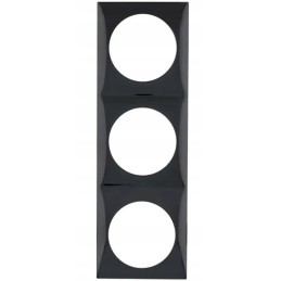 Triple frame for the Integro 3 Berker yacht socket