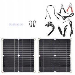 2pcs 15w flexible solar panel portable
