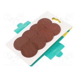 1 pcg x WOLFCRAFT - 5608000 - Wheel, Ø: 50mm, Mounting: bur, w/o holes, 8pcs.