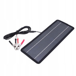 Solar charger for a car battery