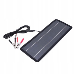 Solar charger for a car battery