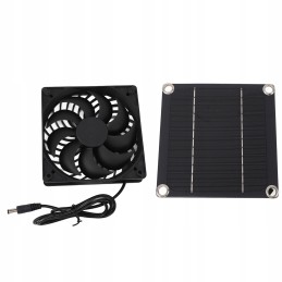 Q7 monocrystalline silicon solar panel fan kit