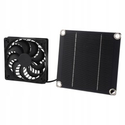 Q7 monocrystalline silicon solar panel fan kit