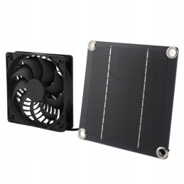Q7 monocrystalline silicon solar panel fan kit