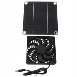 Q7 monocrystalline silicon solar panel fan kit