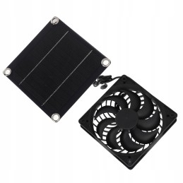 Q7 monocrystalline silicon solar panel fan kit