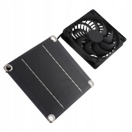 Q7 monocrystalline silicon solar panel fan kit
