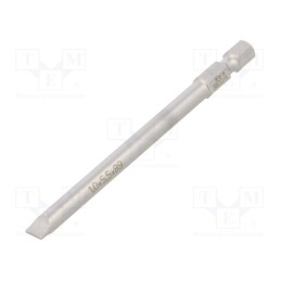 1 pcs x WERA - 5071080001 - Screwdriver bit, slot, 5,5x1,0mm, Overall len: 89mm