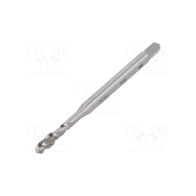 1 pcs x Vu00d6LKEL - 37730 - Tap, high speed steel cobalt HSS-E, M4, 0.7, 63mm, 3,4mm, ISO2/6H