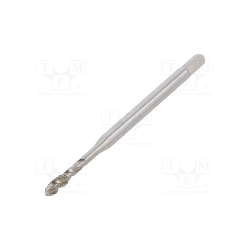 1 pcs x Vu00d6LKEL - 37726 - Tap, high speed steel cobalt HSS-E, M3, 0.5, 56mm, 2,7mm, ISO2/6H