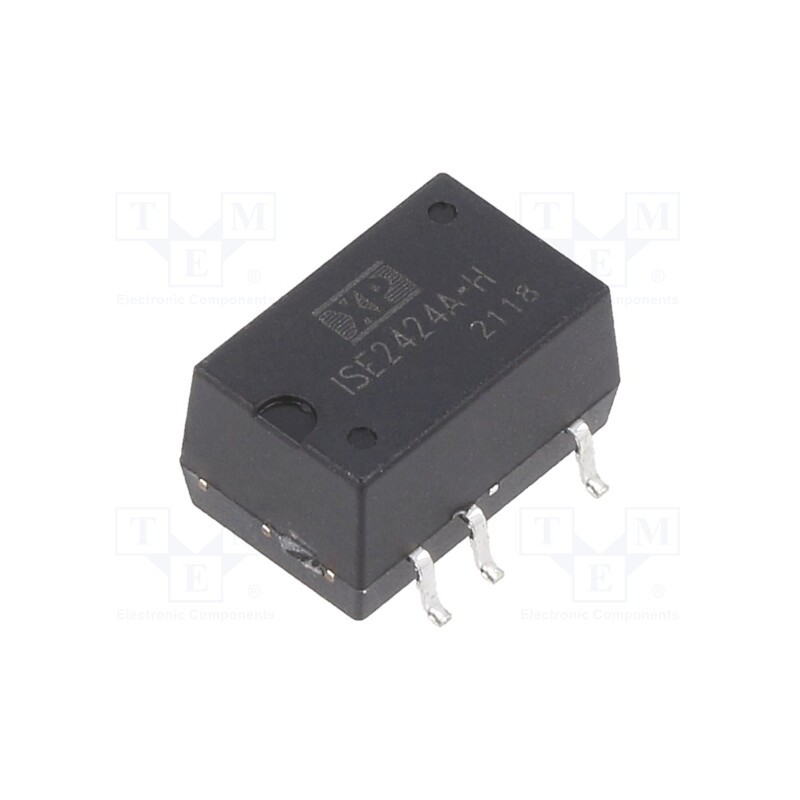 1 pcs x XP POWER - ISE2424A-H - Converter: DC/DC, 1W, Uin: 21.6÷26.4V, Uout: 24VDC, Iout: 42mA, SMD