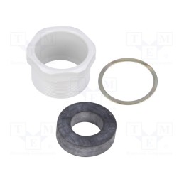 1 pcs x ILME - CRR 36 -AS - Half gland, PG36, polyamide, grey