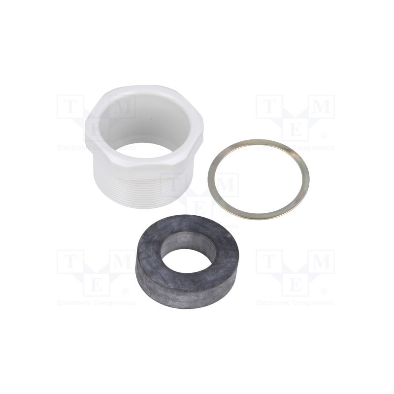 1 pcs x ILME - CRR 36 -AS - Half gland, PG36, polyamide, grey