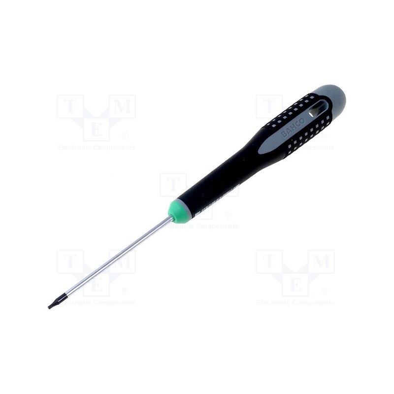 1 pcs x BAHCO - BE-8906 - Screwdriver, Torx®, TX06, Blade length: 75mm, Overall len: 197mm