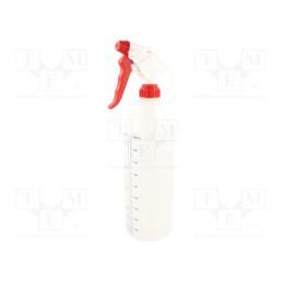 1 pcs x MESTO - 3111PR - Trigger sprayer, to acids, plastic, 1l