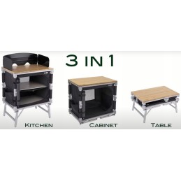 Brunner azabache cube foldable tourist cabinet