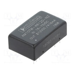 1 pcs x AIMTEC - AM10TW-4812D-NZ - Converter: DC/DC, 10W, Uin: 18÷75V, Uout: 12VDC, Uout2: -12VDC, DIP24