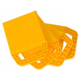 Set of jack pads support plates 4 pcs