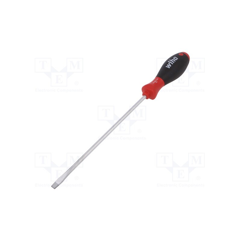 1 pcs x WIHA - 706 - Screwdriver, slot, 6,5x1,2mm, SoftFinish®, Blade length: 200mm