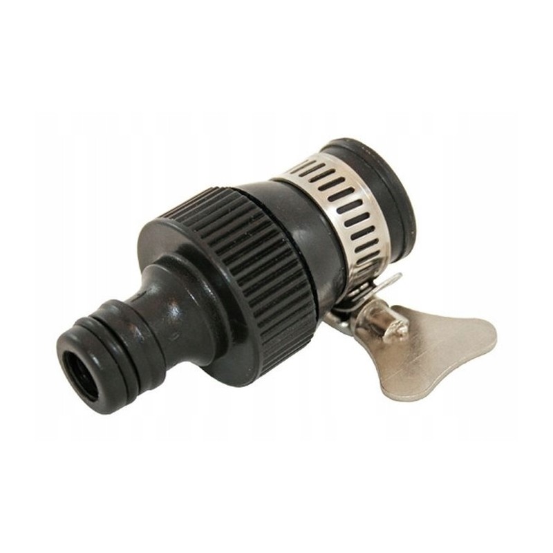 Adapter for connecting the water hose of a Haba camper