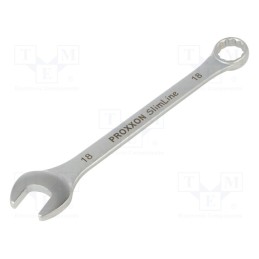 1 pcs x PROXXON - 23918 - Wrench, combination spanner, 18mm, Overall len: 216mm, SlimLine