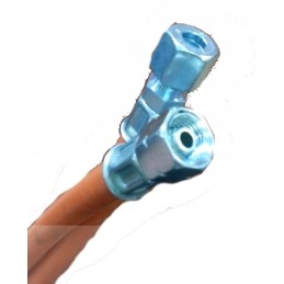 Gas pipe hose 40 cm 1 4 x 1 4 inch 10mm