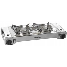 2-burner gas stove, Brunner Devil grill