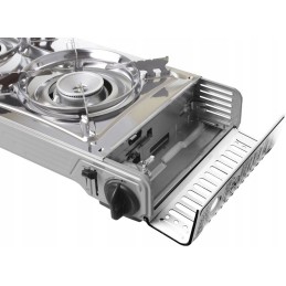 2-burner gas stove, Brunner Devil grill