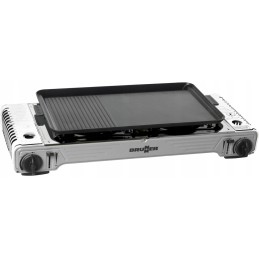 2-burner gas stove, Brunner Devil grill