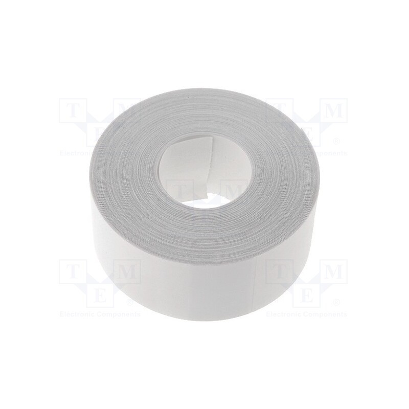 1 rol x HELLERMANNTYTON - 550-11401 - Label, 19.05mm, 50.8mm, white, -40÷80°C, 6.1÷12.1mm2, Thk: 80um