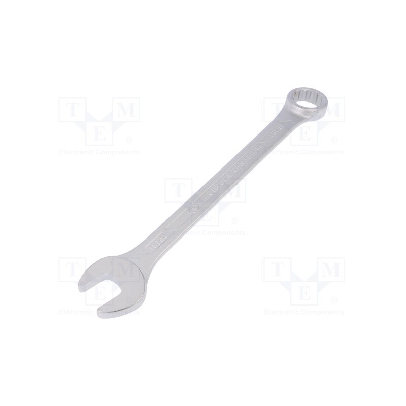 1 pcs x C.K - T4343M 18 - Wrench, combination spanner, 18mm, Overall len: 220mm