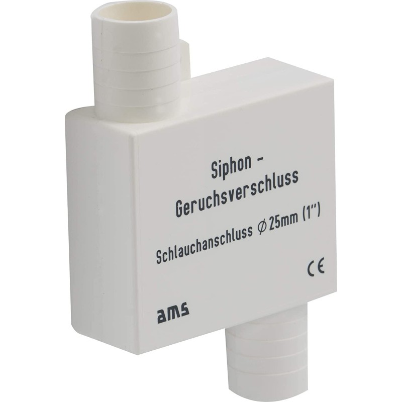 Odor trap siphon for water installation, 19mm, camper