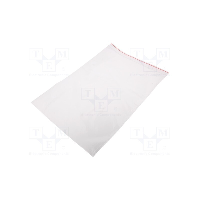 1 pcg x PLAST - 232052 - Self-seal bag, L: 350mm, Width: 250mm, Thick: 45um, polyetylene