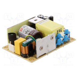 1 pcs x MEAN WELL - EPS-45S-15 - Power supply: switched-mode, open, 45W, 80÷264VAC, OUT: 1, 3A, 89%