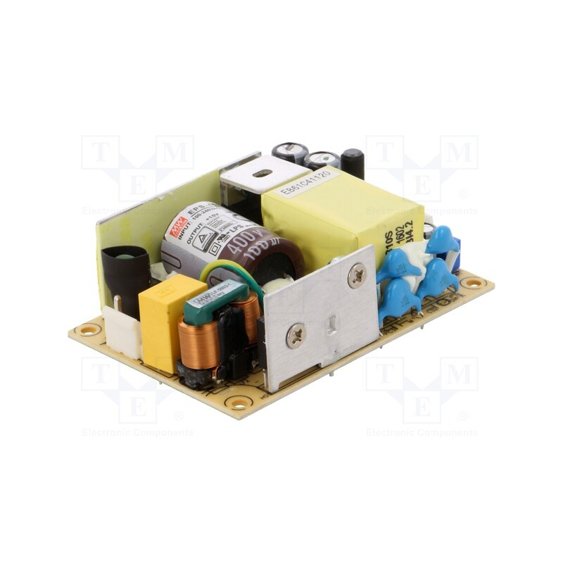1 pcs x MEAN WELL - EPS-45S-15 - Power supply: switched-mode, open, 45W, 80÷264VAC, OUT: 1, 3A, 89%