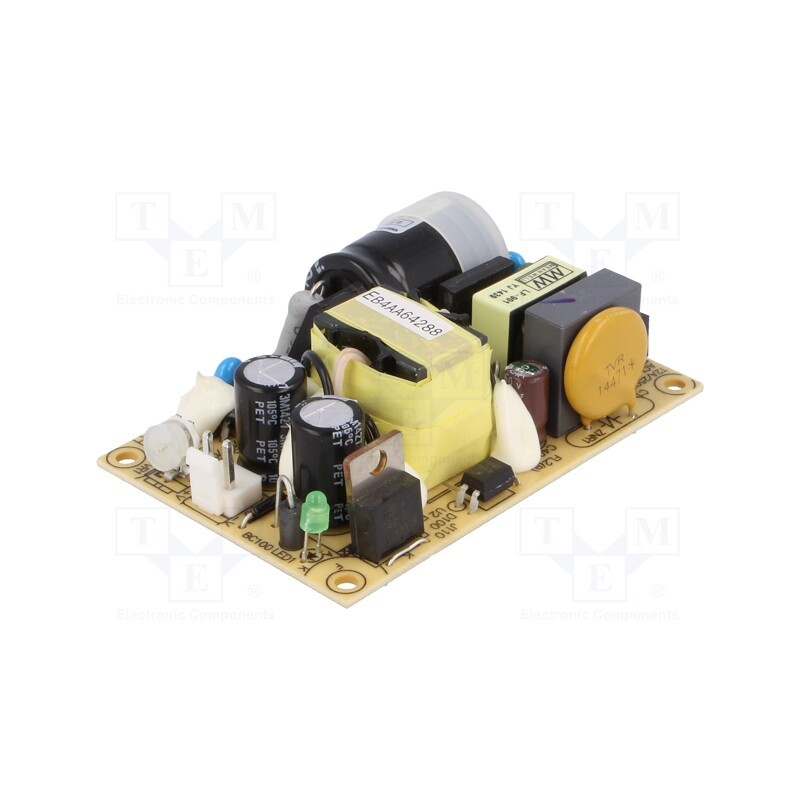 1 pcs x MEAN WELL - EPS-35-36 - Power supply: switched-mode, open, 39.6W, 120÷370VDC, 85÷264VAC