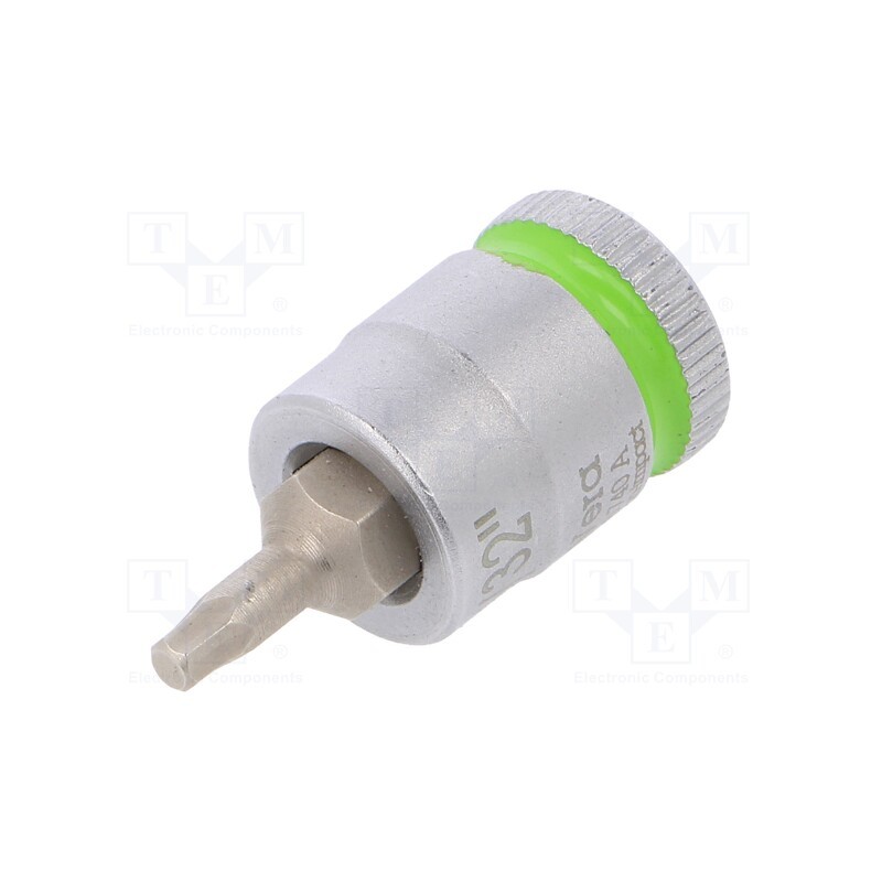 1 pcs x WERA - 5003381001 - Socket, inch,Hex Plus key,socket spanner, HEX 3/32', 1/4', 28mm