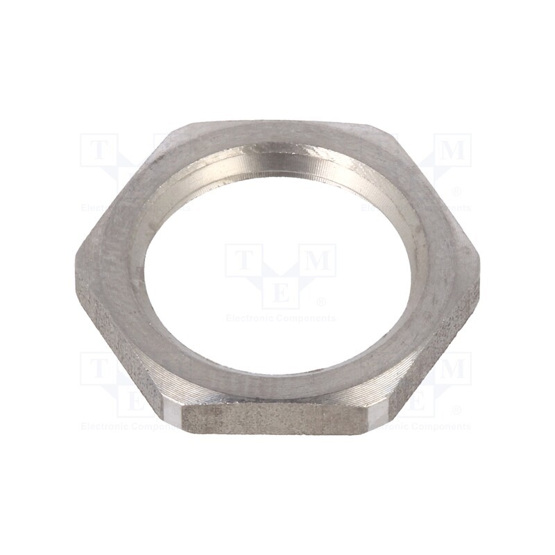 1 pcs x HUMMEL - 1.161.0900.08 - Nut, PG9, stainless steel, 22mm, Thread: PG, GM-INOX