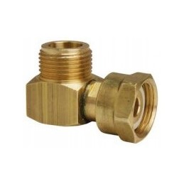Angle screw connection, truma 90 gas union