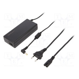 1 pcs x QOLTEC - 50079 - Power supply: switched-mode, 19VDC, 3.95A, Out: 5,5/2,5, 75W